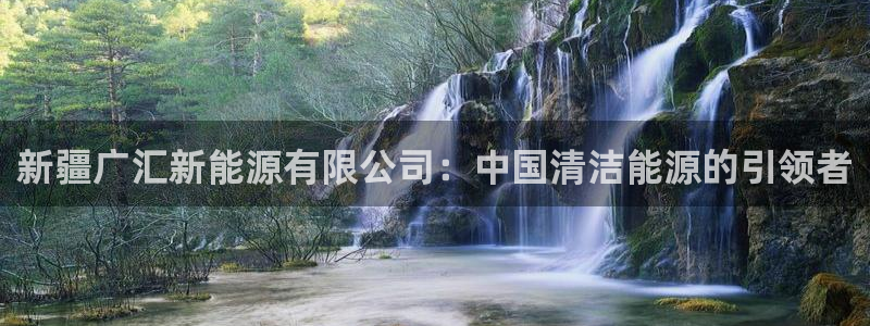 众腾娱乐文化怎么样：新疆广汇新能源有限公