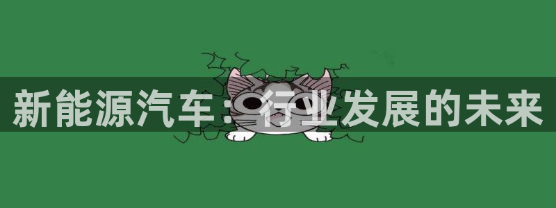 众腾娱乐集团有限公司:新能源汽车:行业发展的未来